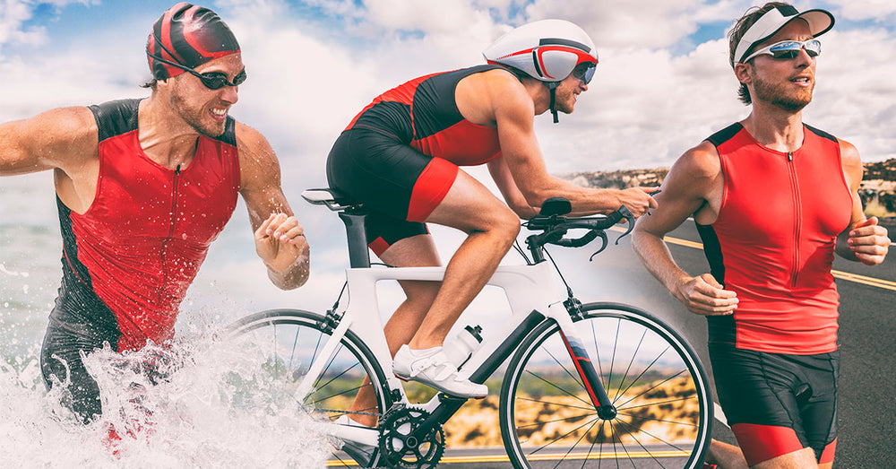 ¿Qué tipo de suplementos puedo tomar si participaré en un triatlón?