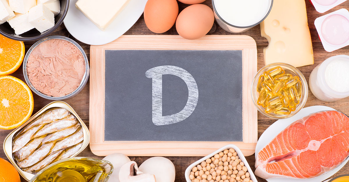 Alimentos con alto contenido de Vitamina D.