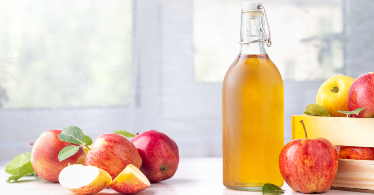 Propiedades del vinagre de manzana.