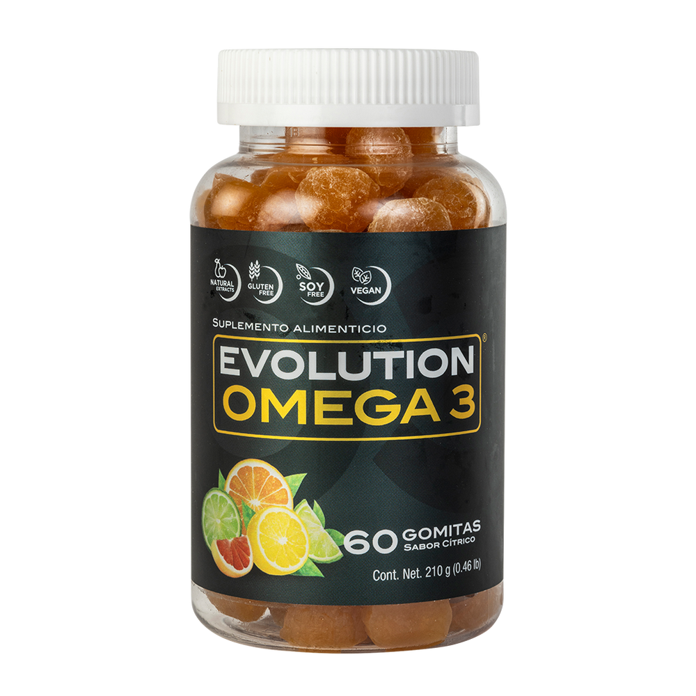 Omega 3 sabor cítricos 60 gomitas