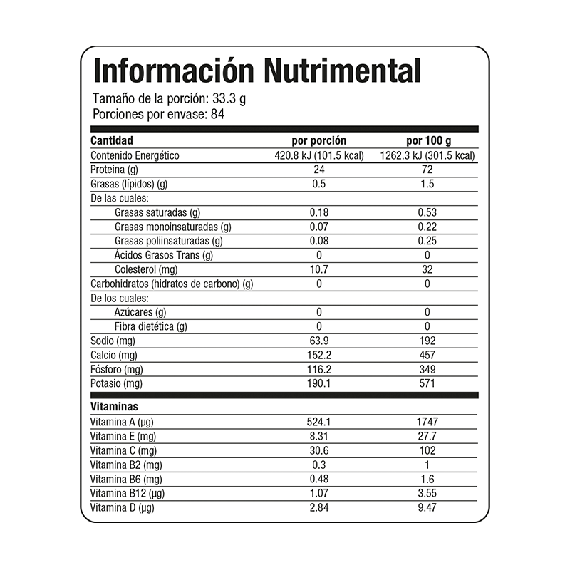 Proteína WP100 2,800 gramos