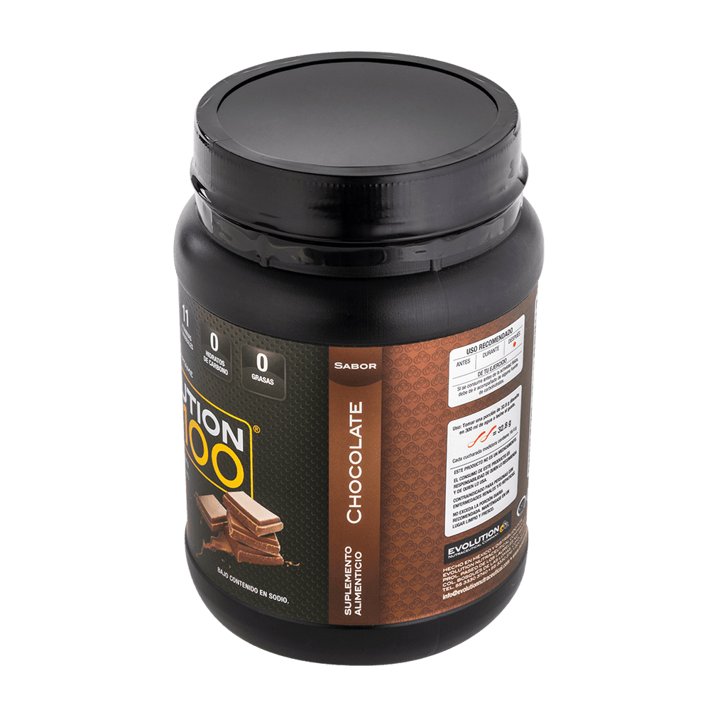 WP100 proteína de suero de leche Bote 800 gramos Evolution