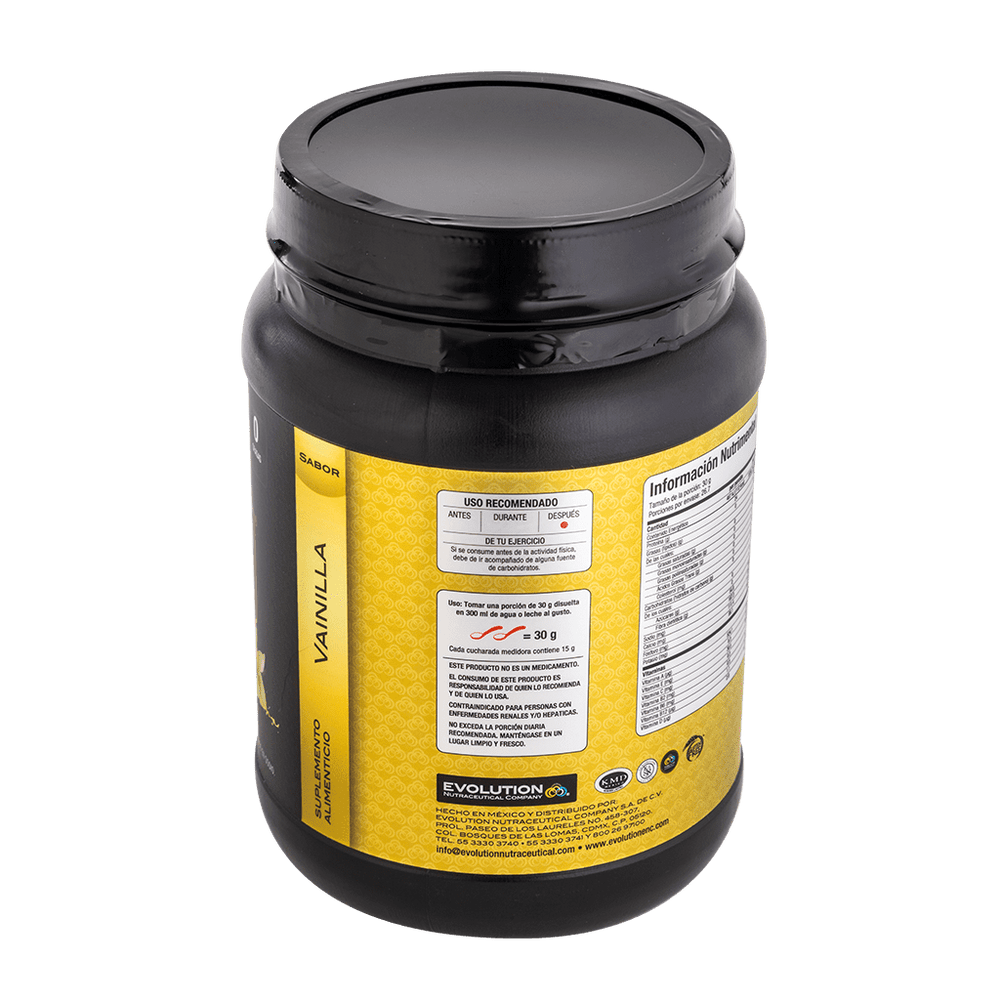 WP100 proteína de suero de leche Bote 800 gramos Evolution