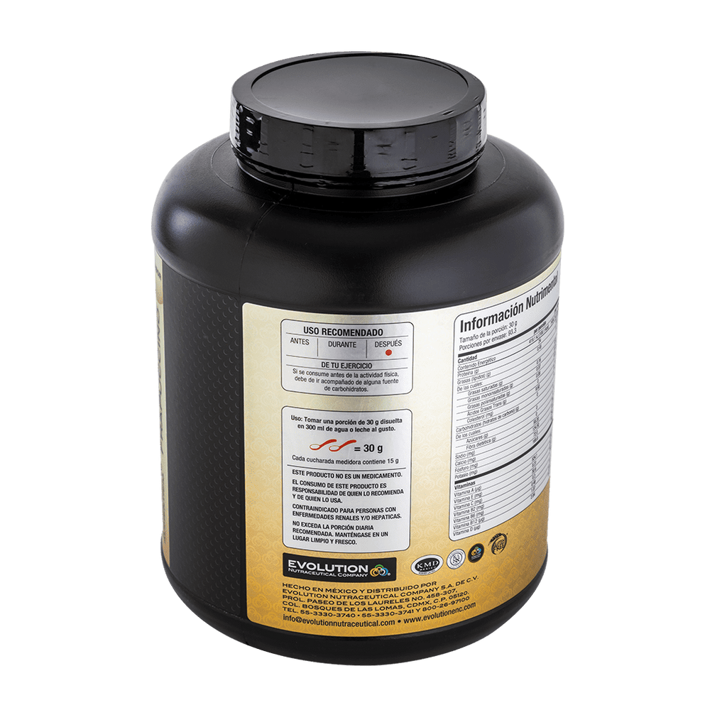 WP100 proteína de suero de leche Bote 2800 gramos Evolution
