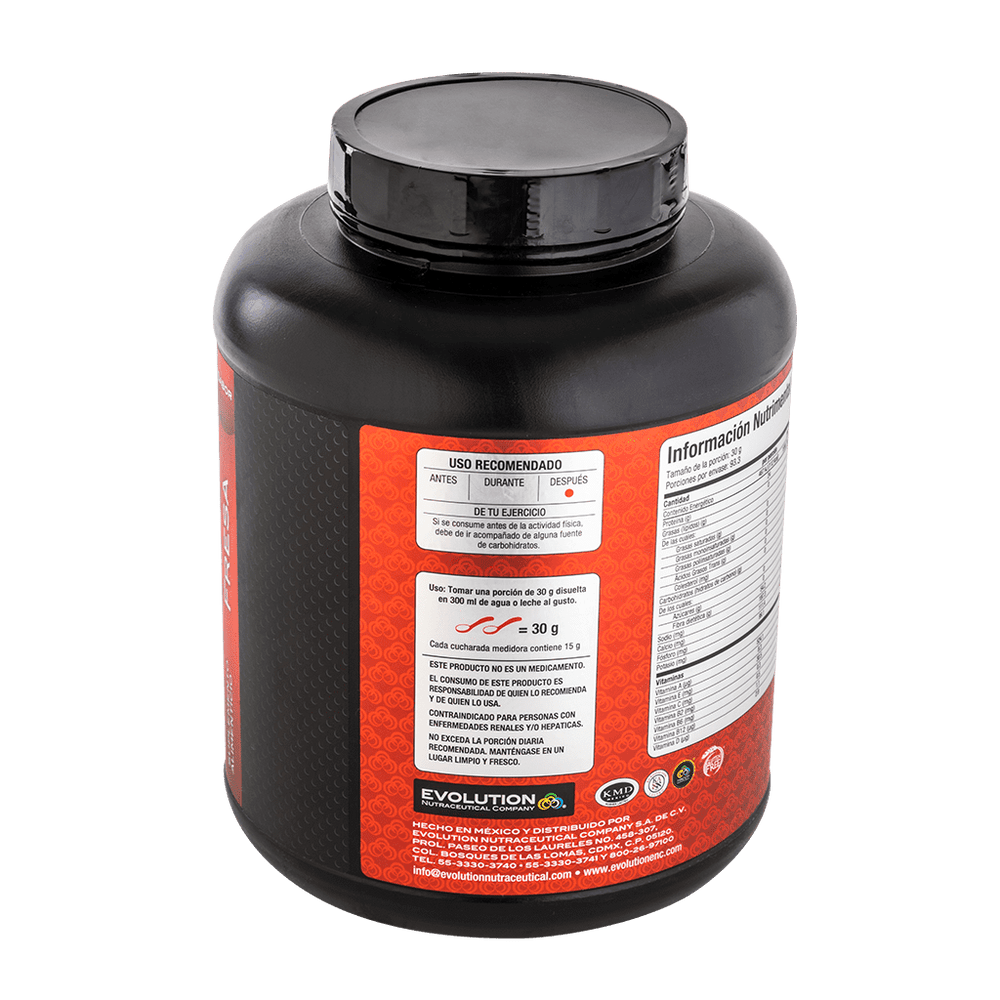 WP100 proteína de suero de leche Bote 2800 gramos Evolution