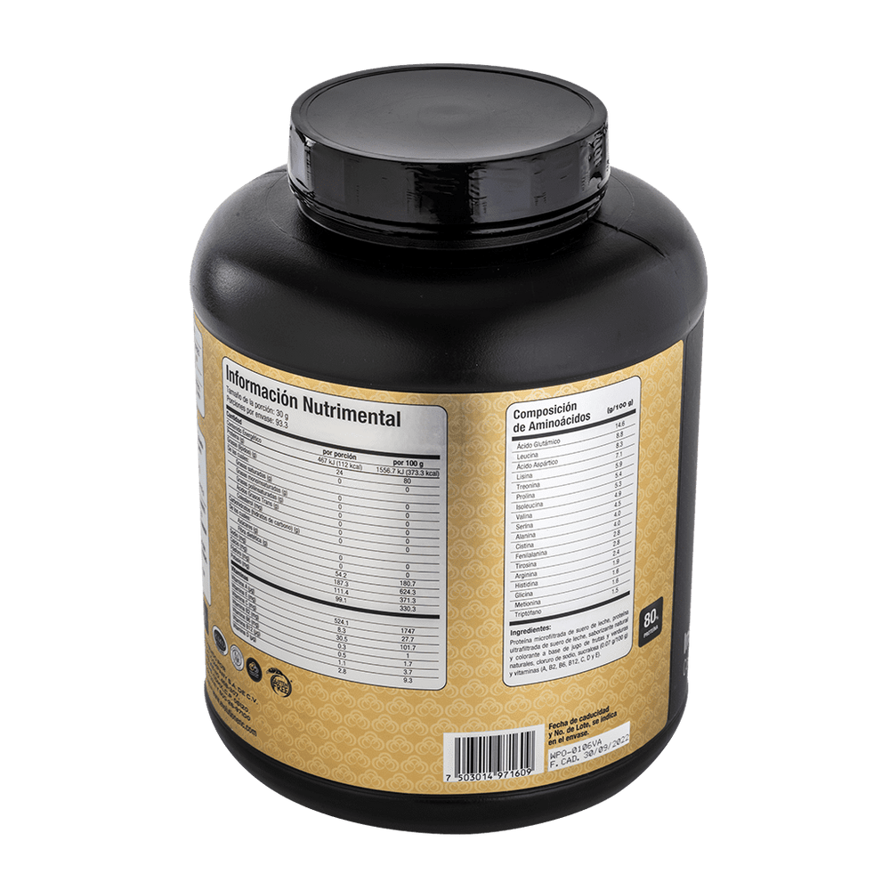 WP100 proteína de suero de leche Bote 2800 gramos Evolution