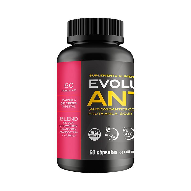 Antiox vegetal 60 cápsulas