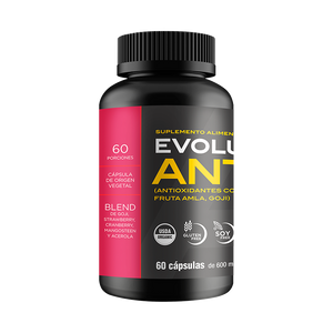 Antiox vegetal 60 cápsulas