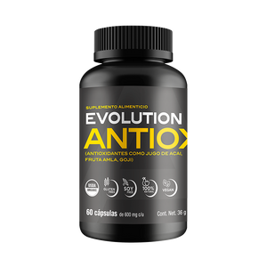 Antiox vegetal 60 cápsulas