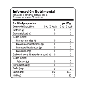 HMB metabolito 90 cápsulas