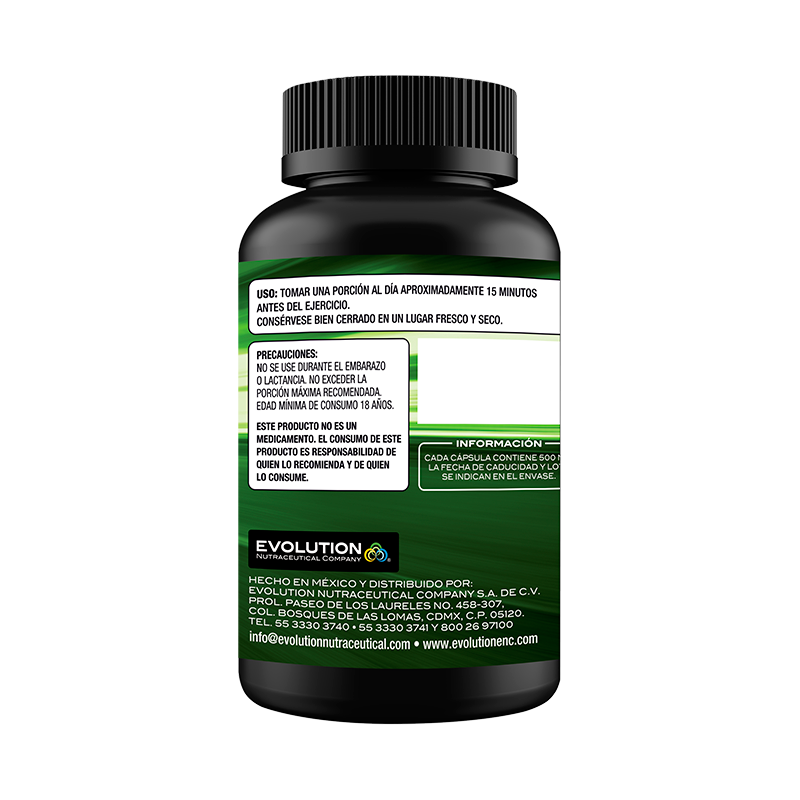 L-Carnitina + Té verde 60 cápsulas