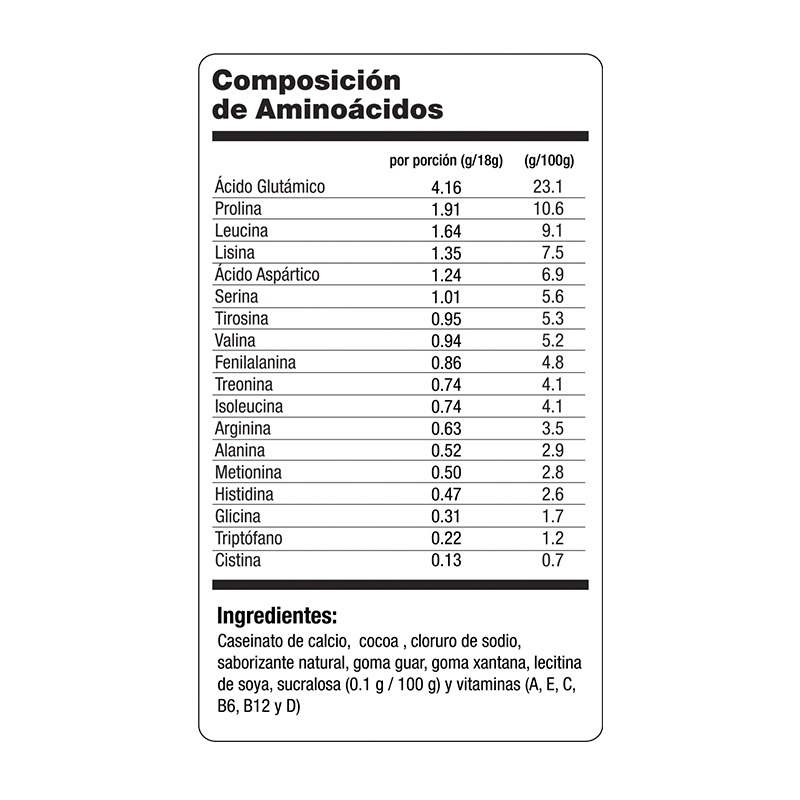 
                  
                    Pro-Night proteína de caseinato de calcio sabor Chocolate Bote 850 gramos Evolution
                  
                
