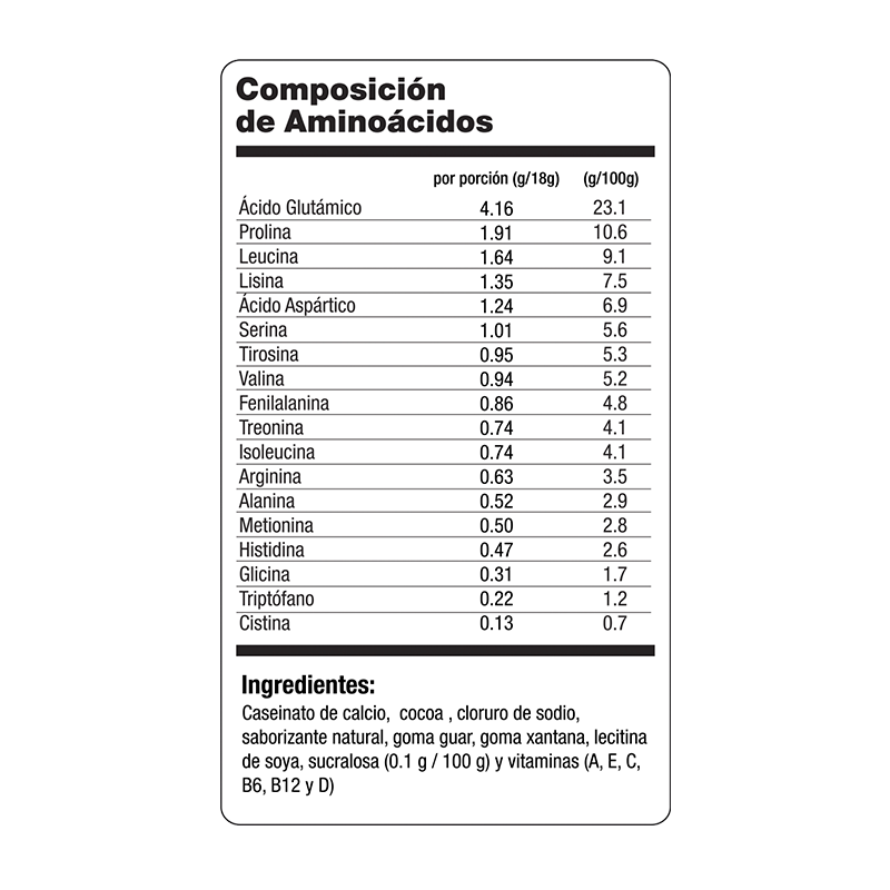 Pro-Night proteína de caseinato de calcio sabor Chocolate Bote 850 gramos Evolution