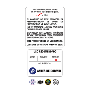 Pro-Night proteína de caseinato de calcio sabor Chocolate Bote 850 gramos Evolution