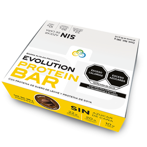 Barras de proteína - Caja de 6 barras Evolution