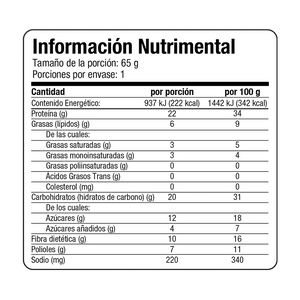 Barras de proteína caja 6 barras