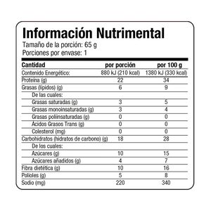 Barras de proteína - Caja de 6 barras Evolution