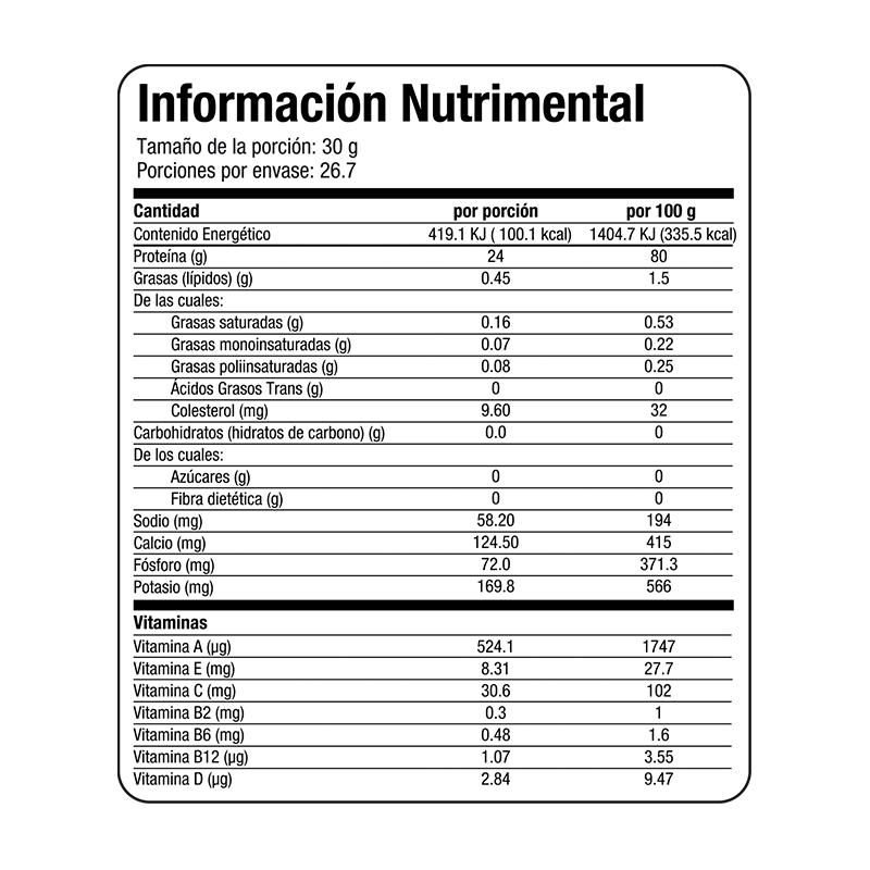 WP100 proteína de suero de leche Bote 800 gramos Evolution