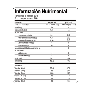 Proteína WP100 1,400 gramos