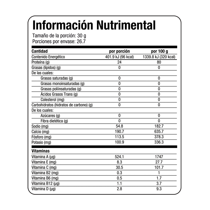 WP100 proteína de suero de leche Bote 800 gramos Evolution