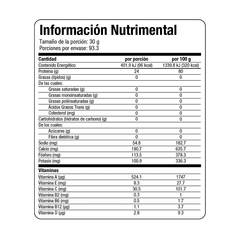WP100 proteína de suero de leche Bote 2800 gramos Evolution